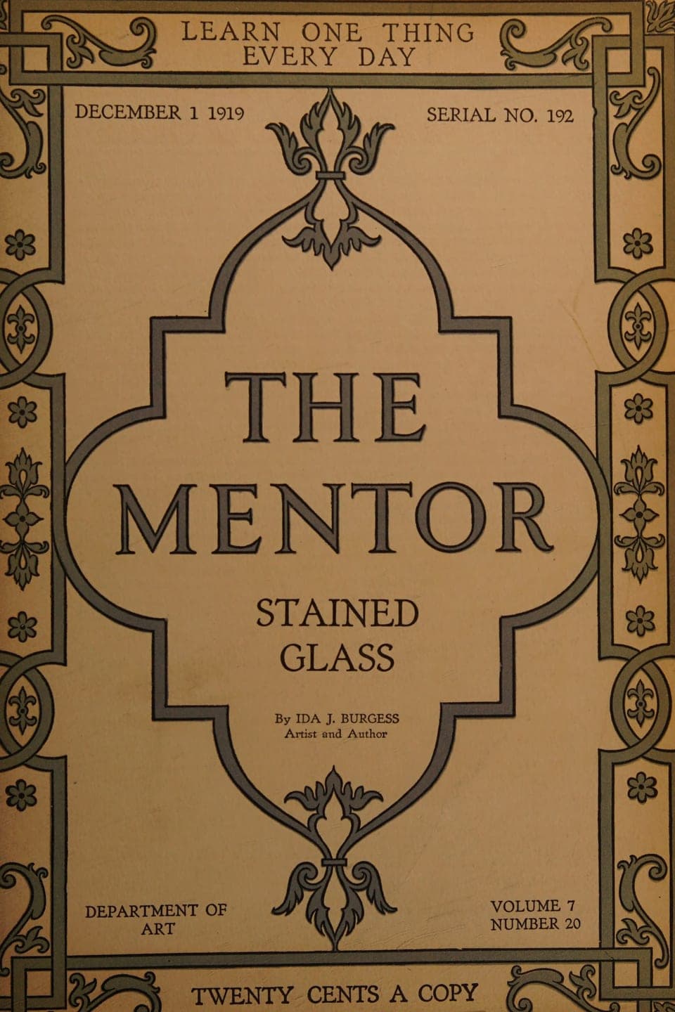 The Mentor · Stained Glass
